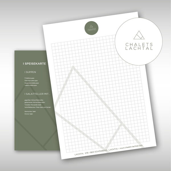 Chalets Lachtal – Drucksorten